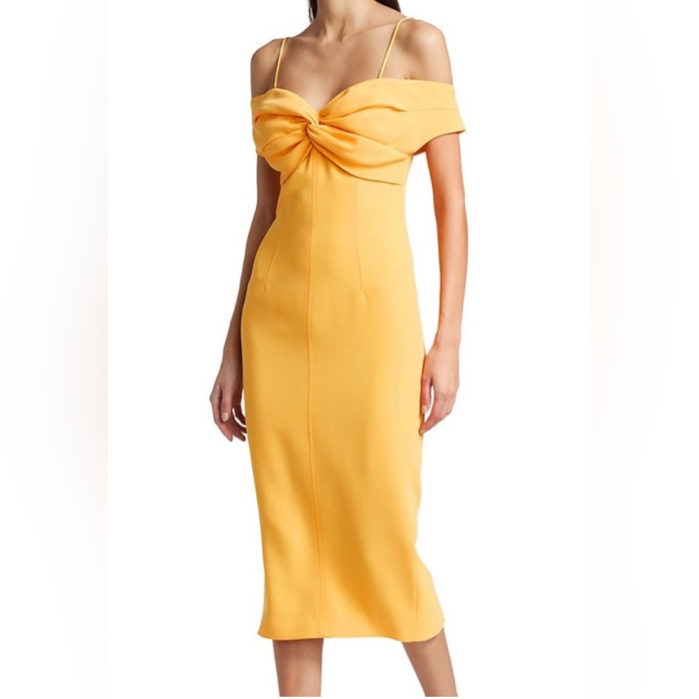 Cinq a Sept Jody Cold-Shoulder Cocktail Dress NWT